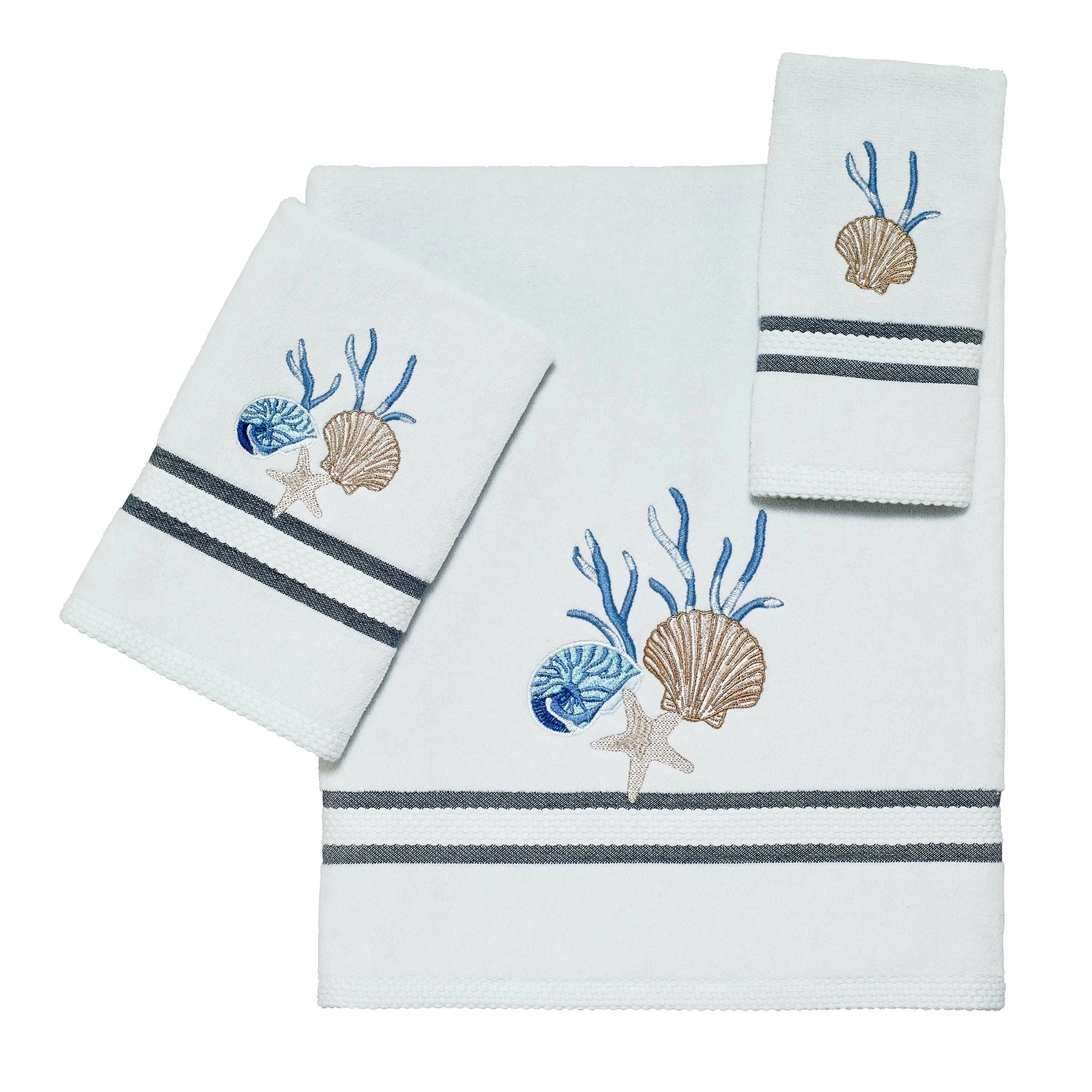 Wholesale โค๏ธ Avanti Linens Avanti Blue Lagoon Hand Towel โ๏ธ - Image 2