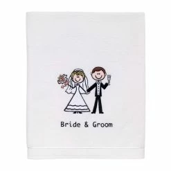 Outlet 🧨 Avanti Linens Avanti Bride & Groom Bath Towel ✔️