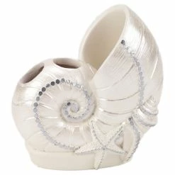 Deals 💯 Avanti Linens Avanti Sequin Shells Toothbrush Holder ⭐