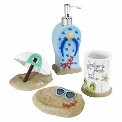 Top 10 💯 Avanti Linens Beach Mode 4 Pc Bath Accessory Set - Multicolor 🌟