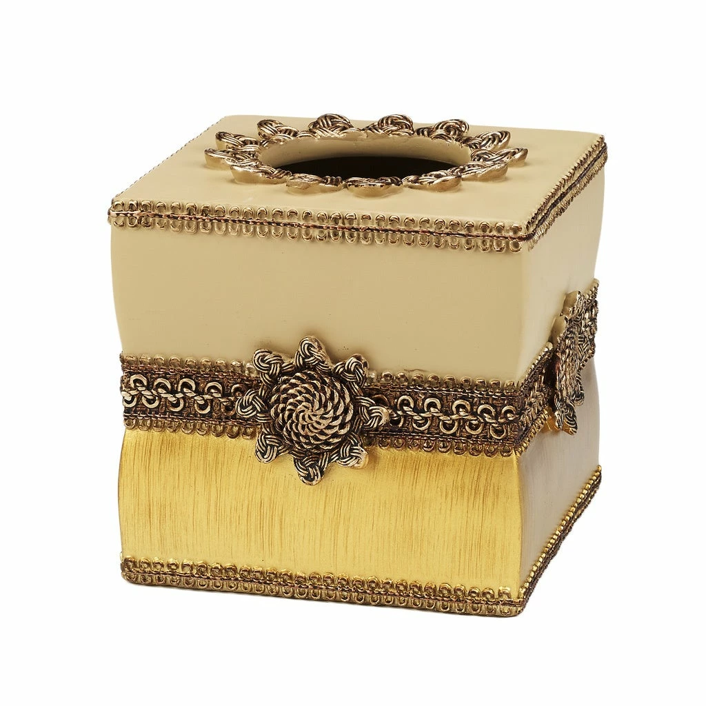 Budget ๐ฅฐ Avanti Linens Braided Medallion Tissue Cover ๐ฅฐ