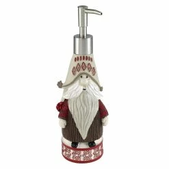 Deals 😀 Avanti Linens ❄ Christmas Gnomes Lotion Pump - Multicolor 🌟