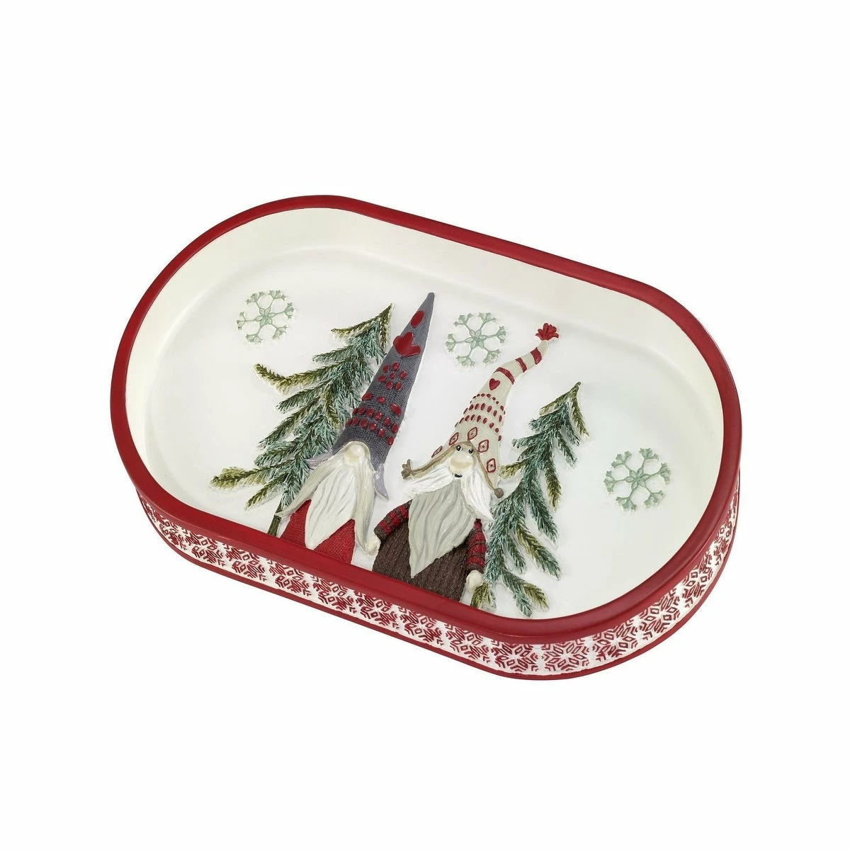 Budget 🎉 Avanti Linens ❄ Christmas Gnomes Tray - Multicolor 🎉