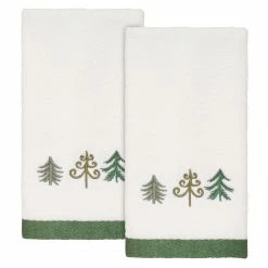 Best Sale ๐งจ Avanti Linens ๐ Christmas Trees Fingertip 2 Pack ๐ฏ