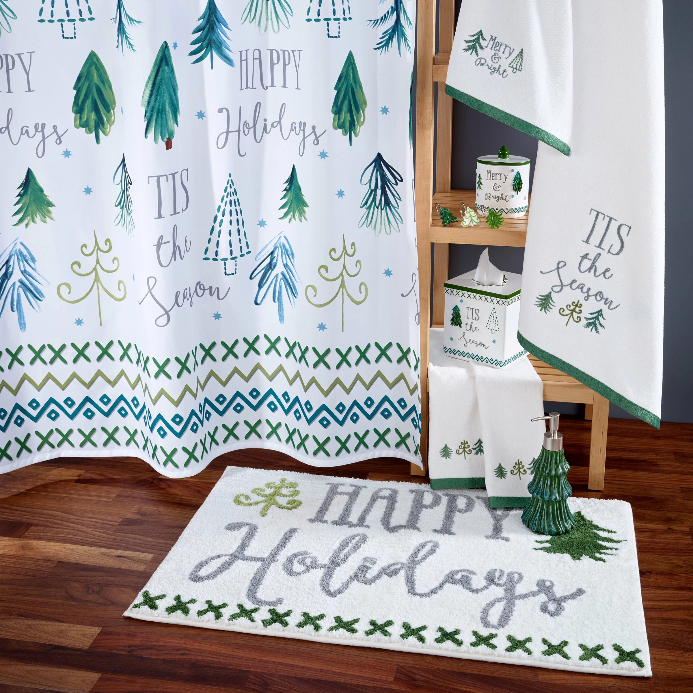 Wholesale ๐งจ Avanti Linens ๐
Christmas Trees Hand Towel ๐ฅ - Image 3