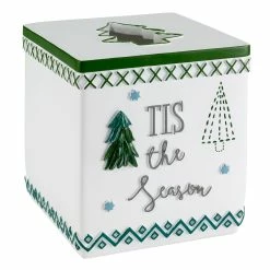 Promo 💯 Avanti Linens 🔔 Christmas Trees Tissue Cover - Multicolor 🎁
