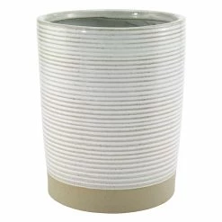 Buy 🎉 Avanti Linens Drift Wastebasket 🔔