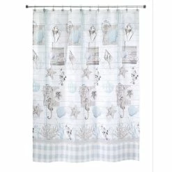 Buy 🔔 Avanti Linens Farmhouse Shell Shower Curtain ⭐