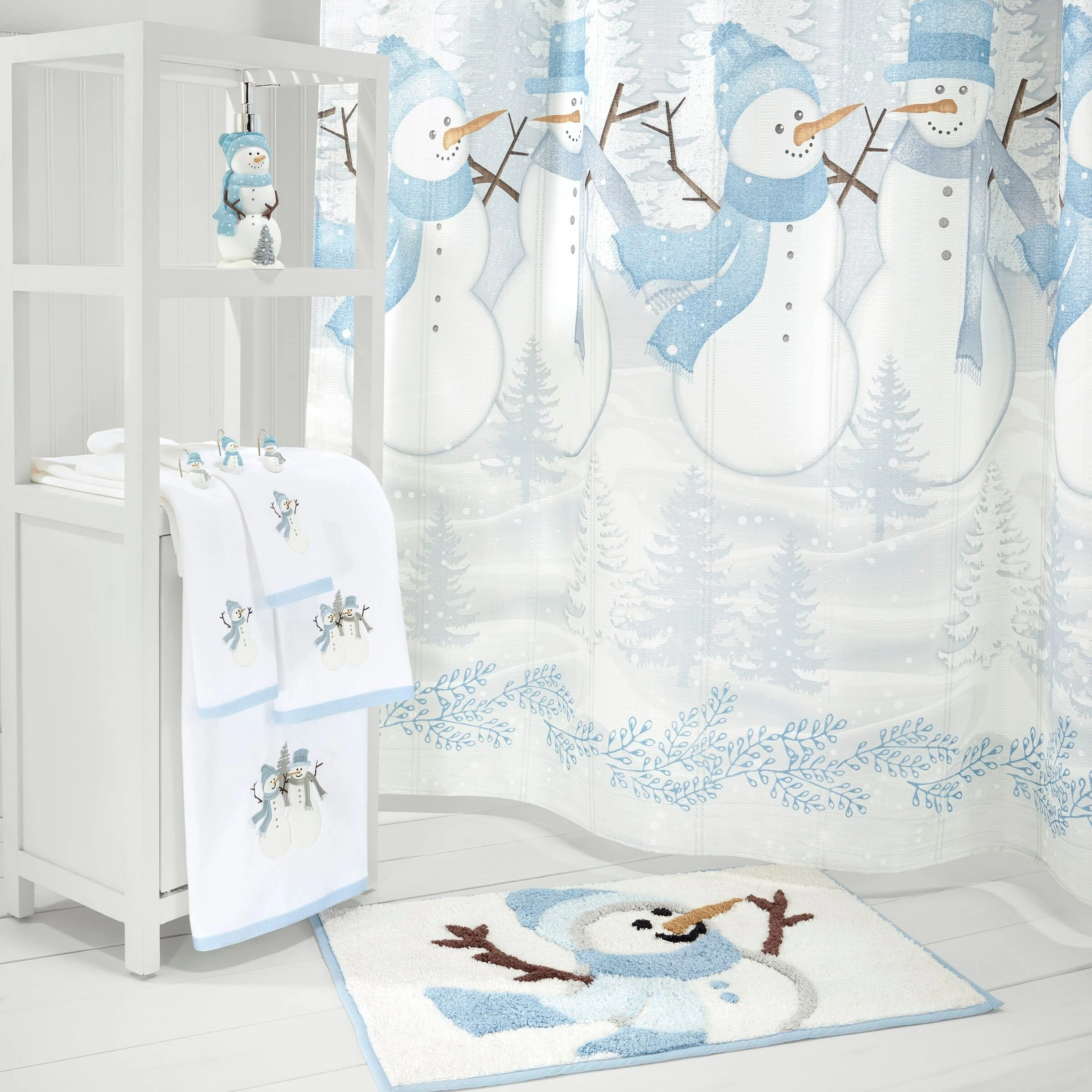 Flash Sale โ๏ธ Avanti Linens Frosty Friends Shower Hooks - White ๐ - Image 3
