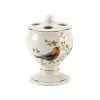 Brand new 🌟 Avanti Linens Gilded Birds Multi-colored Ceramic Toothbrush Holder - Off-White/Multi 😍