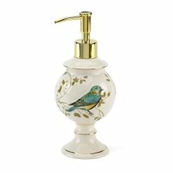 Best reviews of 🎁 Avanti Linens Gilded Birds Off-white Ceramic Lotion Pump 🎁