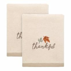 Budget ๐ Avanti Linens Grateful Patch Hand Towel 2 Pack ๐ฅฐ