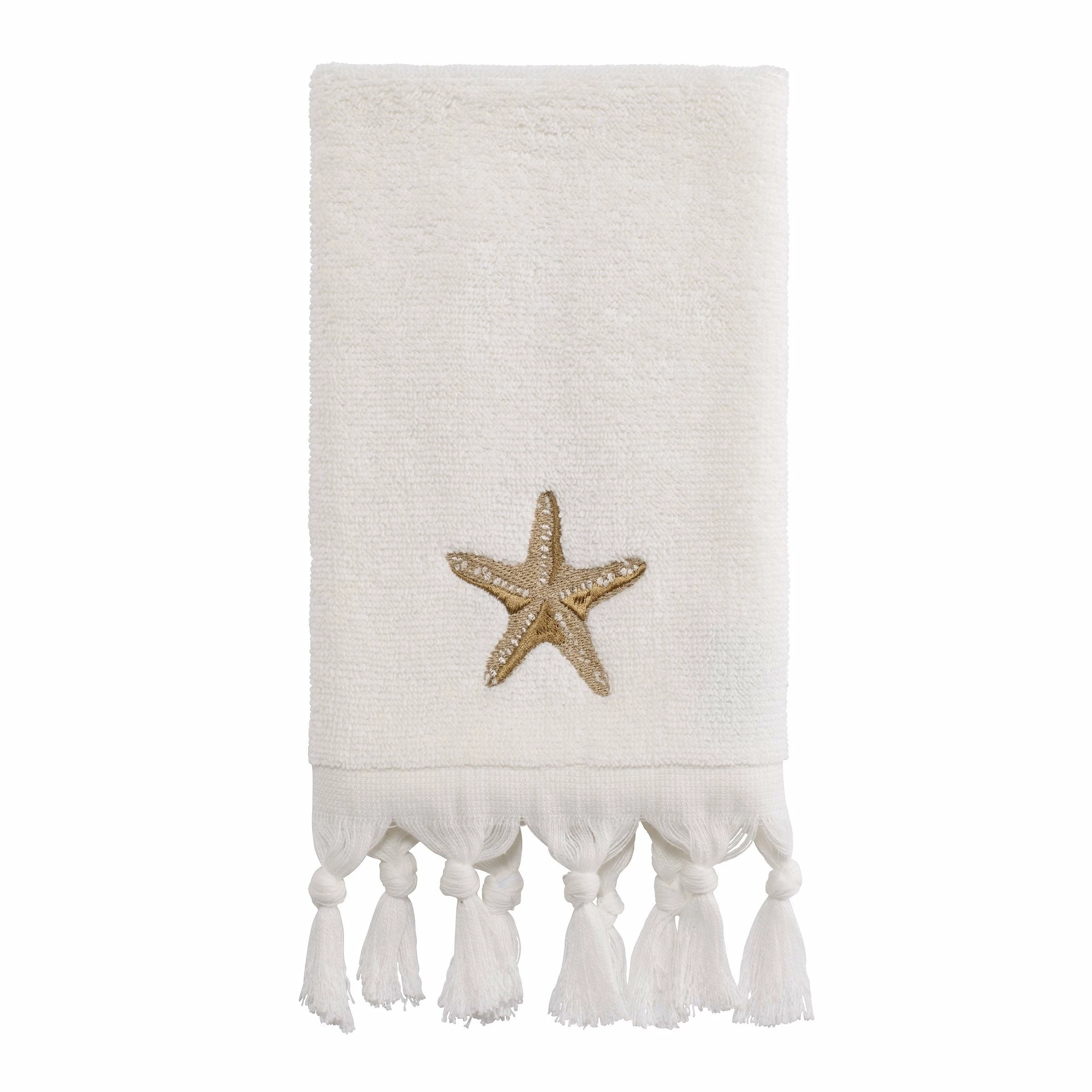 Buy ๐ฏ Avanti Linens Macrame Shells Fingertip Towel ๐