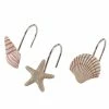 Hot Sale ⌛ Avanti Linens Macrame Shells Shower Hooks - Ivory ❤️
