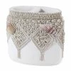 Discount 🛒 Avanti Linens Macrame Shells Toothbrush Holder - Ivory 👏