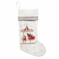 Cheap 👏 Avanti Linens Mr. 🎅 Christmas Carousel Stocking 🥰