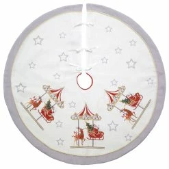 Wholesale 😍 Avanti Linens Mr. 🎁 Christmas Carousel Tree 👗 Skirt ✨