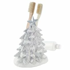 Promo 😍 Avanti Linens Sparkle Toothbrush Holder - White 💯