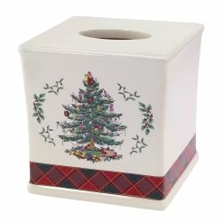 Cheap 🛒 Avanti Linens Spode ❄ Christmas Tree® Tartan Tissue Cover - Multicolor 👏