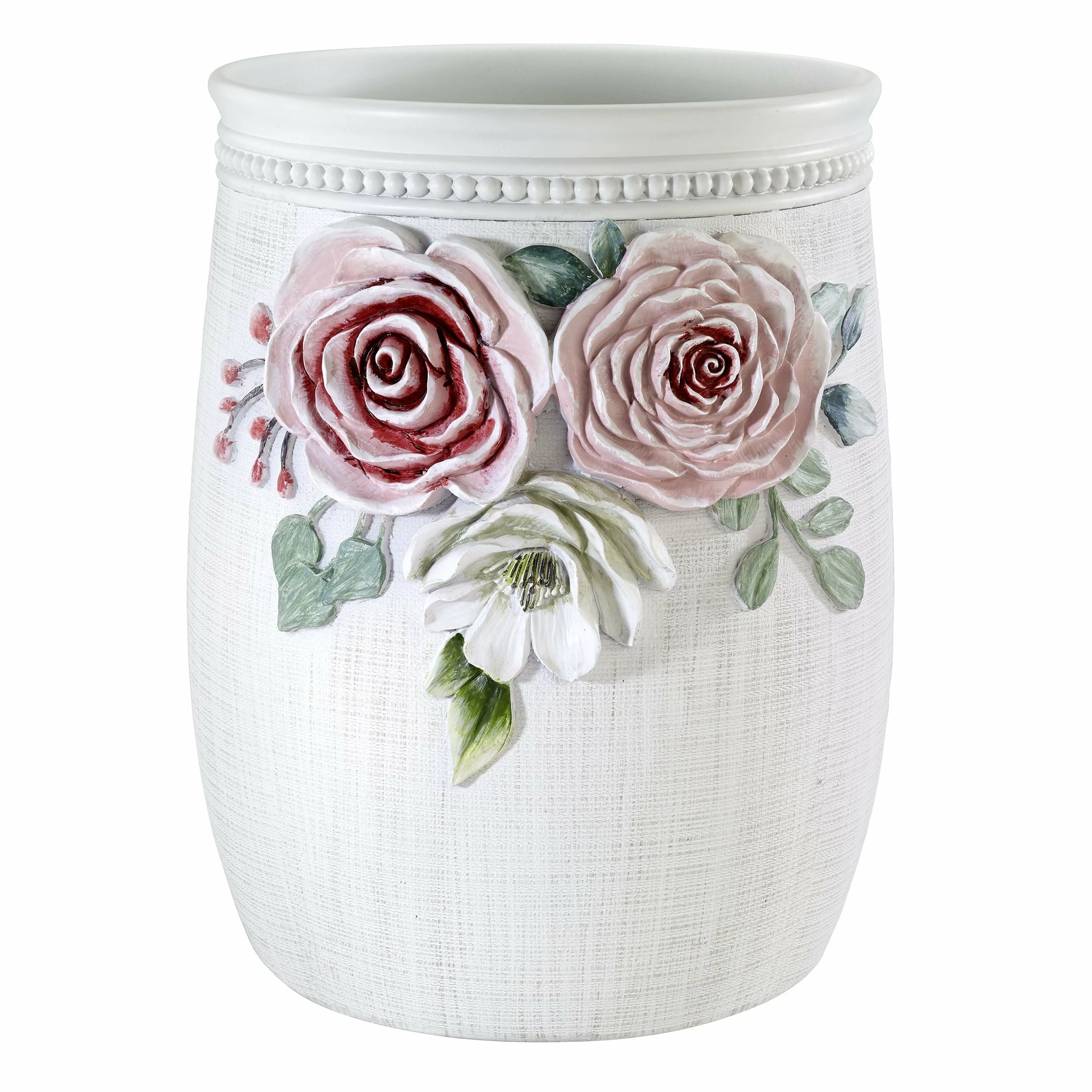 Deals ๐ Avanti Linens Spring Garden Wastebasket ๐