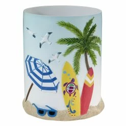 Cheapest 🔥 Avanti Linens Surf Time Wastebasket - Multi 👏