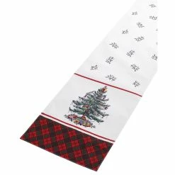 Buy ✨ Avanti Linens The Spode 🎄 Christmas Tree® Tartan 14" X 90" Runner 🛒