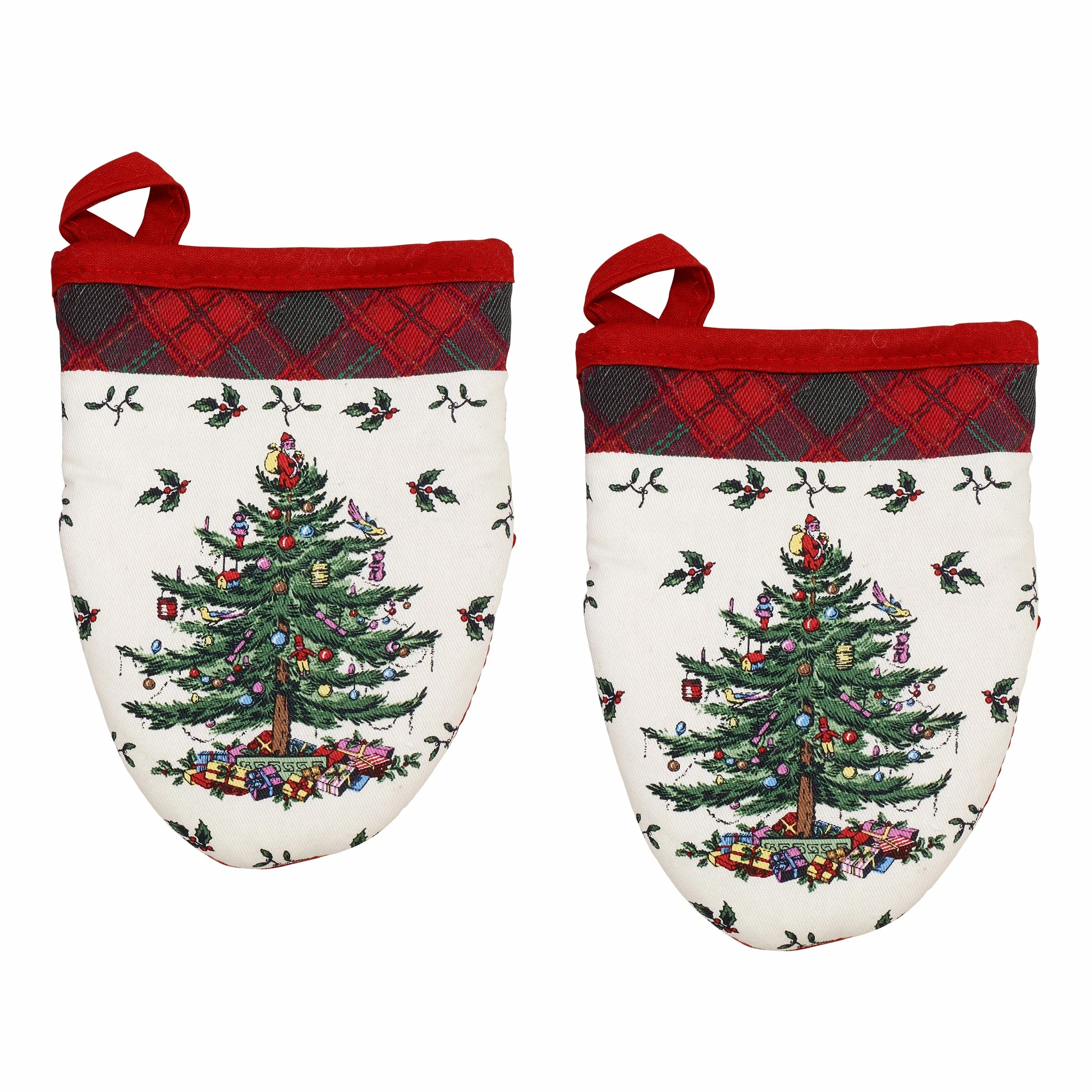 Discount ๐ Avanti Linens The Spode ๐
Christmas Treeยฎ Tartan Mini Oven Mitt 2 Pack ๐ฅฐ
