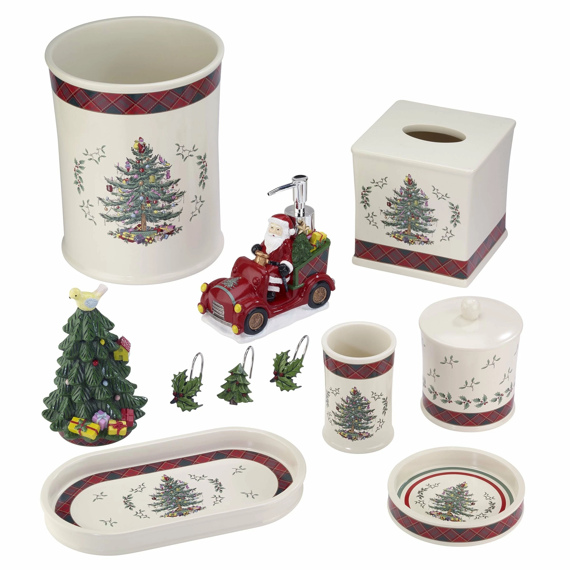 Wholesale โ Avanti Linens The Spode ๐
Christmas Treeยฎ Tartan Tumbler - Multicolor ๐ - Image 2