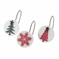 Cheapest ๐ Avanti Linens Tis The Season Shower Hooks - Multicolor โจ