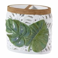 Discount ⭐ Avanti Linens Viva Palm Toothbrush Holder - Green 🤩