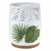 Discount 🔔 Avanti Linens Viva Palm Wastebasket - Green ⭐