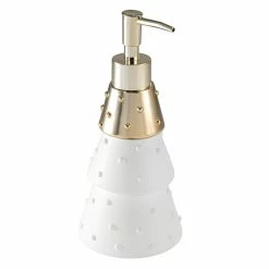 Hot Sale 🔔 Avanti Linens White Tree With Gold Lotion Pump - Multicolor 👍