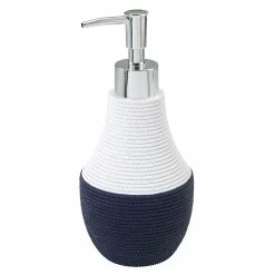 Cheapest 👍 Avanti Linens Wilmington Lotion Pump - Navy / White ✨