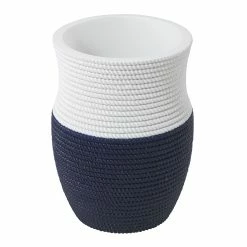 Discount 👏 Avanti Linens Wilmington Tumbler - Navy / White 😍